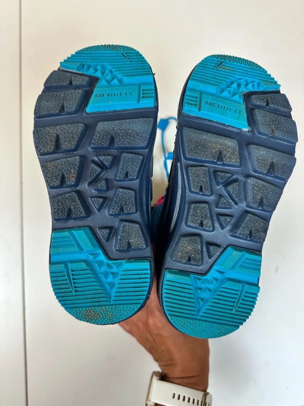 Merrell Girls Snow Boots Snow Quest Lite 3.0 Jr Waterproof Blue 12 Insulated